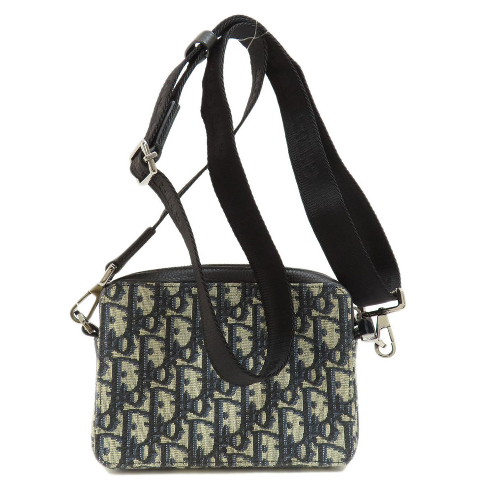CHRISTIAN DIOR Trotter Shoulder Bag Canvas Women's - Picture 2 of 10